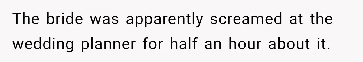 Catering Family Defends Son Upon Confronting Bartender, One Side Gets Fired, The Other Almost Arrested The bride was apparently screamed at the wedding planner for half an hour about it.