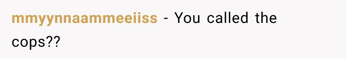 Catering Family Defends Son Upon Confronting Bartender, One Side Gets Fired, The Other Almost Arrested mmyynnaammeeiiss − You called the cops??