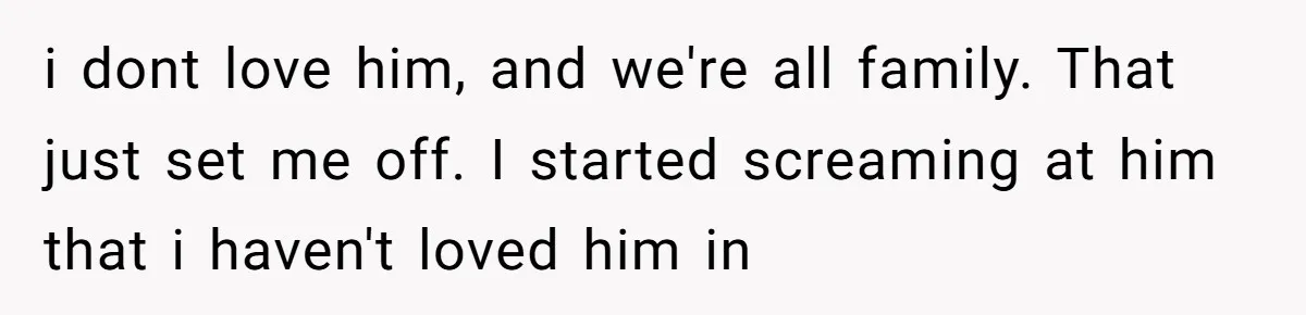 18-Year-Old Tells Absent Father the Brutal Truth After Years of Neglect i dont love him, and we're all family. That just set me off. I started screaming at him that i haven't loved him in