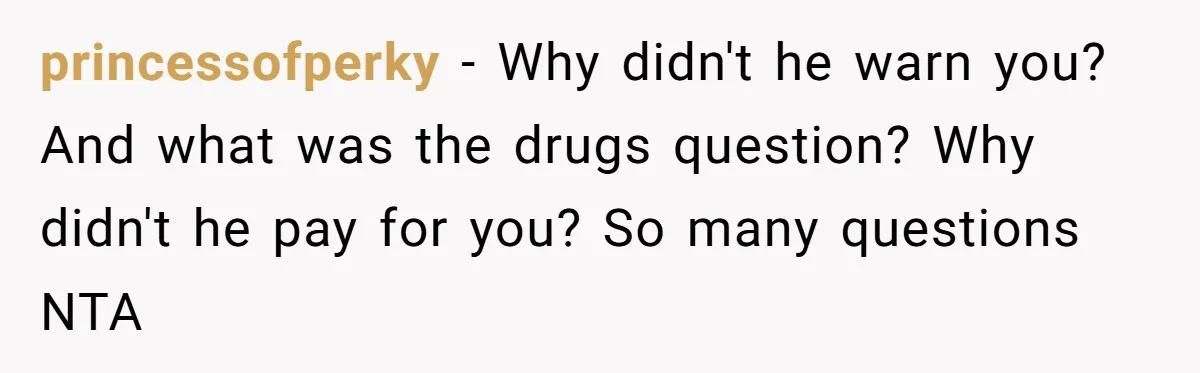 She Refuses To Pay For Meal, Boyfriend’s Family Turns Against Her princessofperky − Why didn't he warn you? And what was the drugs question? Why didn't he pay for you? So many questions NTA