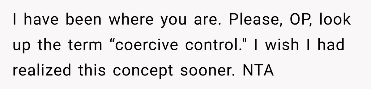 Bride Calls Fiancé Selfish After He Refuses To Let Her Dad Walk Her Down The Aisle I have been where you are. Please, OP, look up the term “coercive control." I wish I had realized this concept sooner. NTA