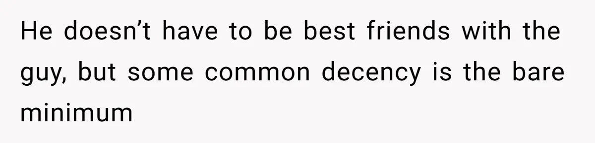 Bride Calls Fiancé Selfish After He Refuses To Let Her Dad Walk Her Down The Aisle He doesn’t have to be best friends with the guy, but some common decency is the bare minimum