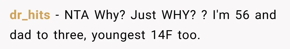 Study Time Turned into Craft Time as an Aunt Steamrolls a Student’s Simple Request dr_hits − NTA Why? Just WHY? ? I'm 56 and dad to three, youngest 14F too.