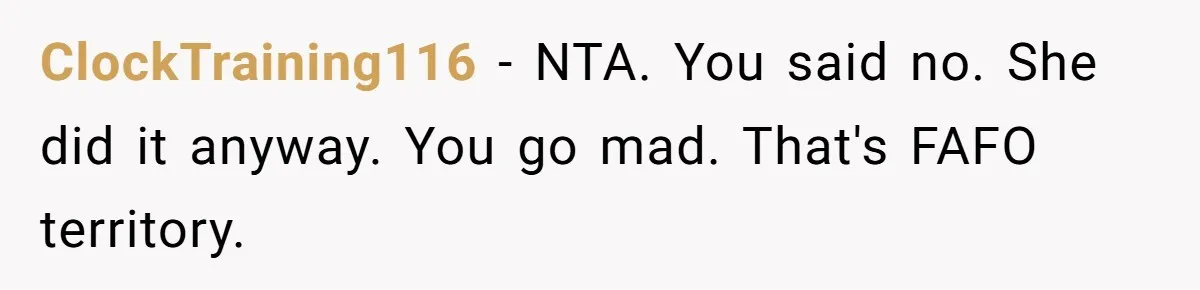 Study Time Turned into Craft Time as an Aunt Steamrolls a Student’s Simple Request ClockTraining116 − NTA. You said no. She did it anyway. You go mad. That's FAFO territory.