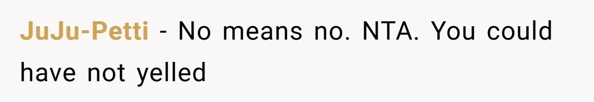 Study Time Turned into Craft Time as an Aunt Steamrolls a Student’s Simple Request JuJu-Petti − No means no. NTA. You could have not yelled