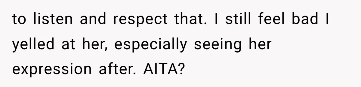 Study Time Turned into Craft Time as an Aunt Steamrolls a Student’s Simple Request to listen and respect that. I still feel bad I yelled at her, especially seeing her expression after. AITA?
