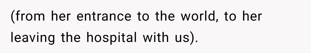 Husband Asks For Paternity Test Over Newborn’s Hair Color, Wife Feels Accused Of Infidelity (from her entrance to the world, to her leaving the hospital with us).