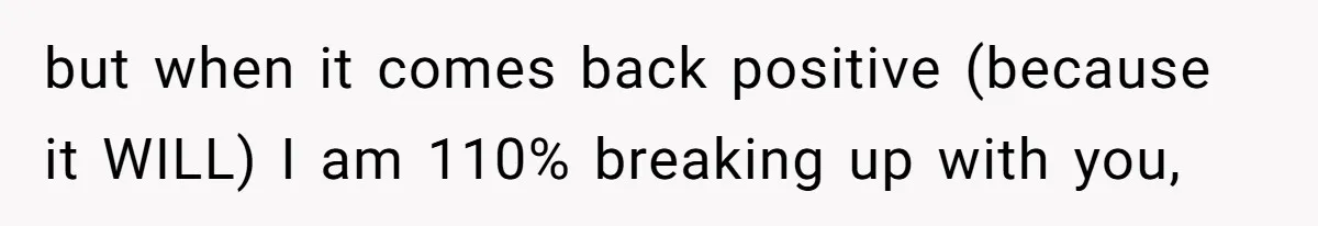 Husband Asks For Paternity Test Over Newborn’s Hair Color, Wife Feels Accused Of Infidelity but when it comes back positive (because it WILL) I am 110% breaking up with you,