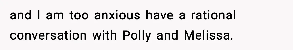 Woman Faces Backlash For Serving Smaller Portions After Guest Overeats And Strains Her Budget and I am too anxious have a rational conversation with Polly and Melissa.