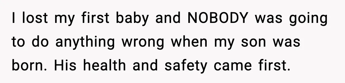 Grandma Talks Behind Daughter’s Back, Baby Monitor Exposes Everything I lost my first baby and NOBODY was going to do anything wrong when my son was born. His health and safety came first.