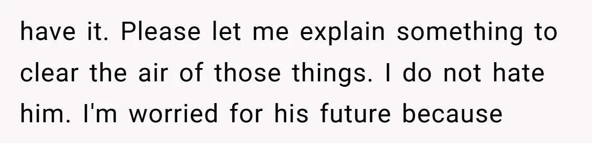 A Makeup Battle: Teen Sister Refuses to Censor Her New Eyeliner for Her Brother have it. Please let me explain something to clear the air of those things. I do not hate him. I'm worried for his future because
