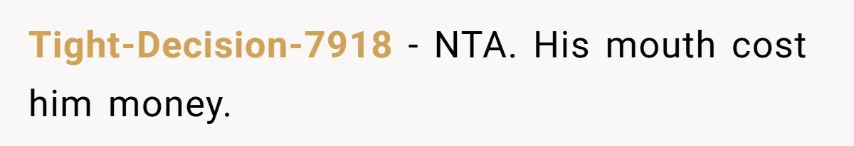 Man Walks Out Of Brewery After Friend Mocks His Wife’s Near-Fatal Fall, Leaves Him Without A Ride Tight-Decision-7918 − NTA. His mouth cost him money.