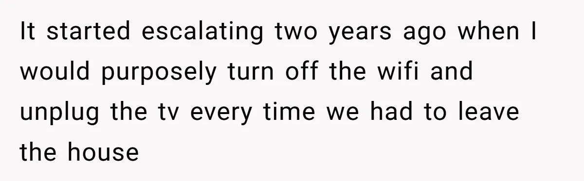 Teen Admits He Bullied His Disabled Brother For Years, Breaks Down After One Moment Changes Everything It started escalating two years ago when I would purposely turn off the wifi and unplug the tv every time we had to leave the house