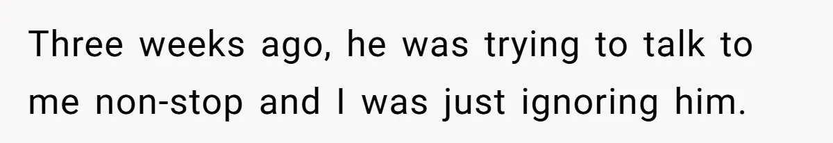 Teen Admits He Bullied His Disabled Brother For Years, Breaks Down After One Moment Changes Everything Three weeks ago, he was trying to talk to me non-stop and I was just ignoring him.