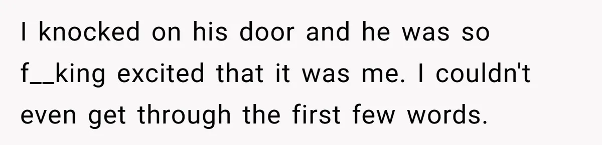 Teen Admits He Bullied His Disabled Brother For Years, Breaks Down After One Moment Changes Everything I knocked on his door and he was so f__king excited that it was me. I couldn't even get through the first few words.