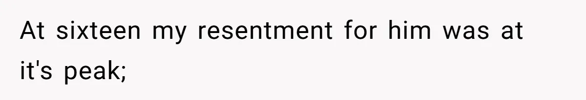 Teen Admits He Bullied His Disabled Brother For Years, Breaks Down After One Moment Changes Everything At sixteen my resentment for him was at it's peak;