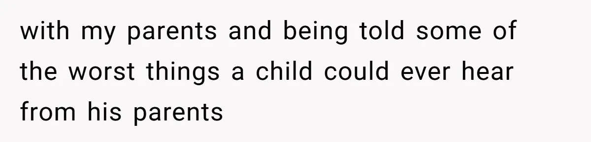 Teen Admits He Bullied His Disabled Brother For Years, Breaks Down After One Moment Changes Everything with my parents and being told some of the worst things a child could ever hear from his parents