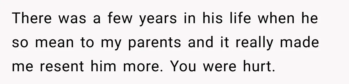 Teen Admits He Bullied His Disabled Brother For Years, Breaks Down After One Moment Changes Everything There was a few years in his life when he so mean to my parents and it really made me resent him more. You were hurt.