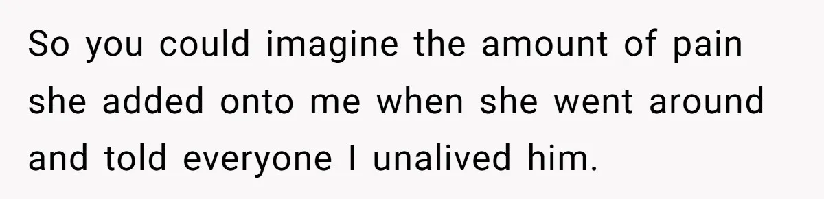 Life After a Soldier’s Loss: Navigating the Complex Feelings of Military Insurance and Family Tension So you could imagine the amount of pain she added onto me when she went around and told everyone I unalived him.