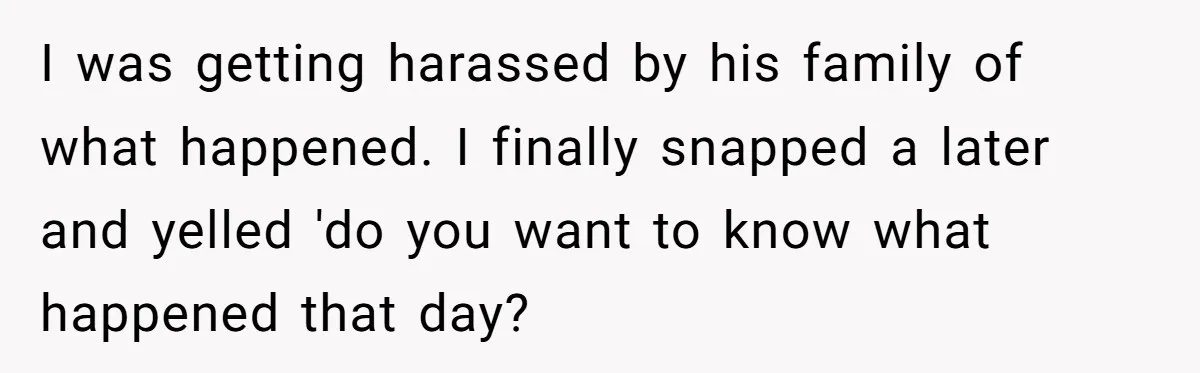 Life After a Soldier’s Loss: Navigating the Complex Feelings of Military Insurance and Family Tension I was getting harassed by his family of what happened. I finally snapped a later and yelled 'do you want to know what happened that day?