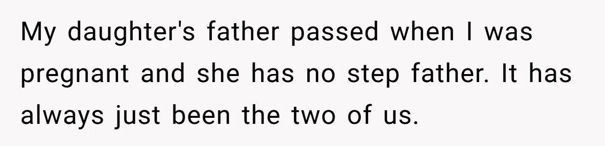 Mother Kicks Pregnant Teen Daughter Out After She Refuses To Follow Household Rules My daughter's father passed when I was pregnant and she has no step father. It has always just been the two of us.