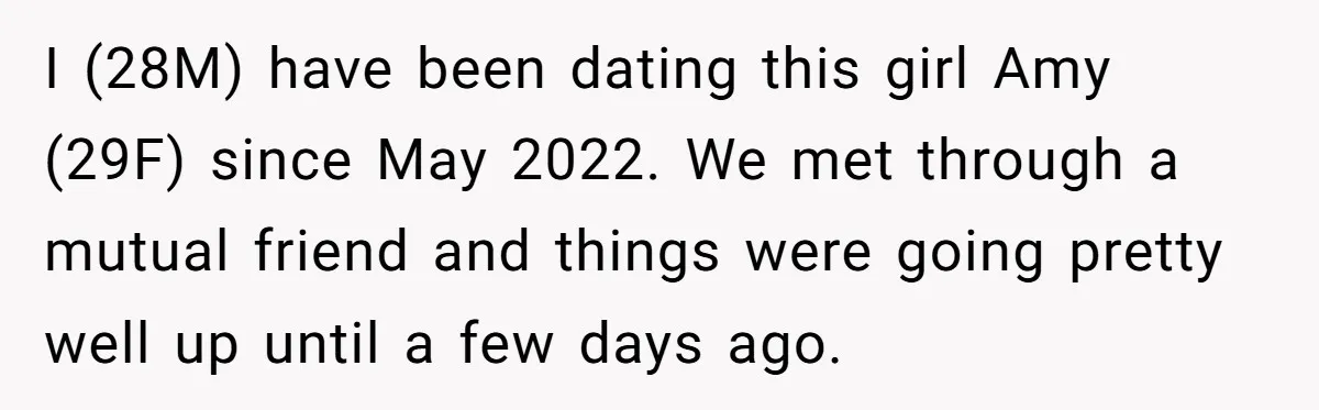 Man Refuses To Bankroll Girlfriend’s Dream Of Being A Stay-At-Home Mom, Her Mom Calls Him ‘Selfish’ I (28M) have been dating this girl Amy (29F) since May 2022. We met through a mutual friend and things were going pretty well up until a few days ago.