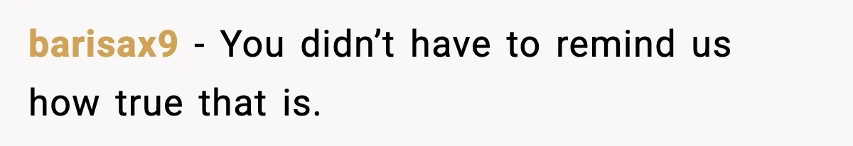 Insurance Refuses Reimbursement, Ends Up Paying 7x More Instead barisax9 - You didn’t have to remind us how true that is.