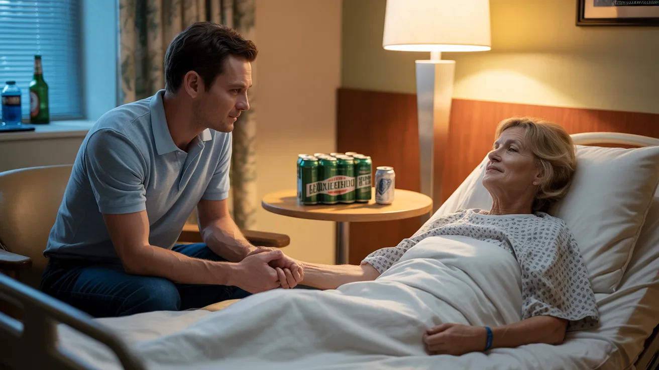 Son Breaks Hospice Rules And Brings Alcohol To Terminally Ill Mom, Family Furious Son Breaks Hospice Rules And Brings Alcohol To Terminally Ill Mom, Family Furious