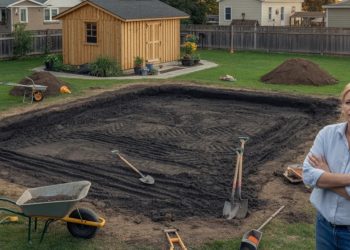 Neighbor Tried To Get This Woman’s Mom Fined Over A Shed, So She Filled His $40K Pool In