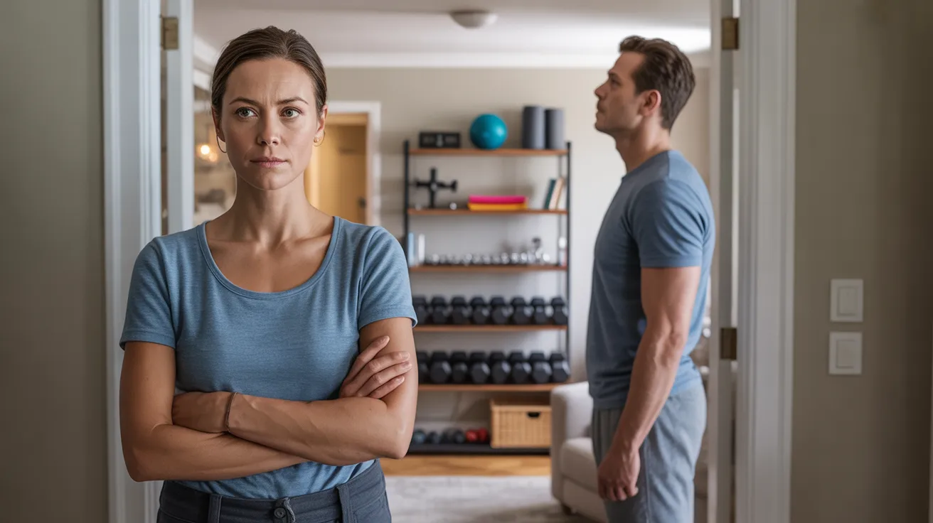 Woman Considers Telling Her Husband’s Friend To Stay Out Of Their Home Gym After They Used Their Gym Equipment Without Asking