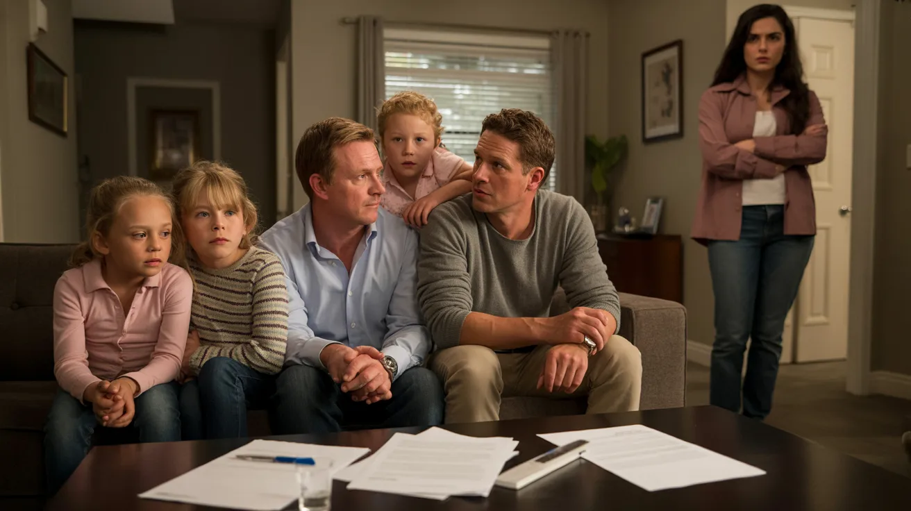 Father Of Five Discovers Four Children Are Not His, Wife Refuses To Confess