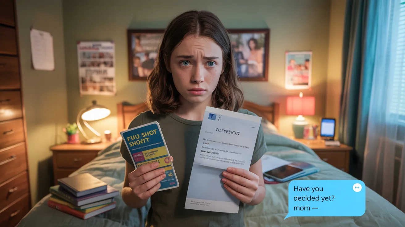 Daughter Refuses Flu Shot And Gets Threatened With College Fund Cuts By Her Antivax Mom