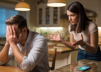 Man Storms Out After Wife Pranks Him Into Thinking She Cheated While Pregnant