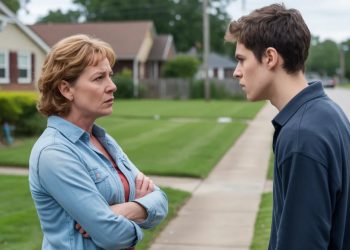 Woman Tells Neighbor About Her Son Asking Her Out, Now He’s Calling Her The Jerk