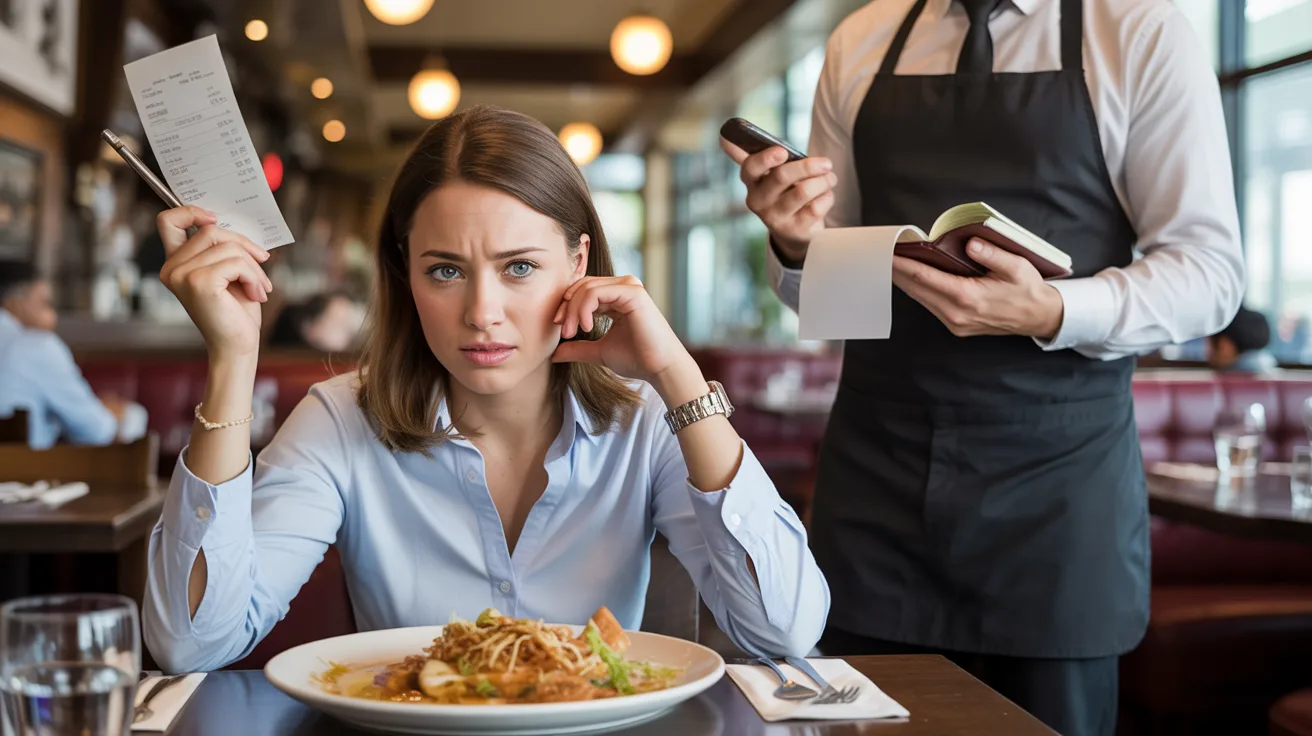 Woman Refuses To Tip Waiter Who Disappears After Taking Her Order, Now Her Friends Are Mad