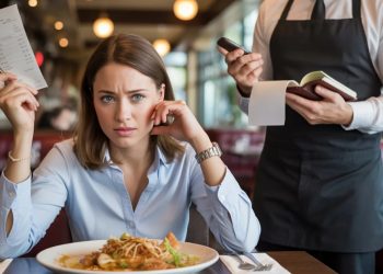 Woman Refuses To Tip Waiter Who Disappears After Taking Her Order, Now Her Friends Are Mad