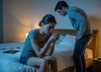 Husband Gives His Wife A Harsh Critique During A Game, She Cries, But He Thinks She’s Overreacting