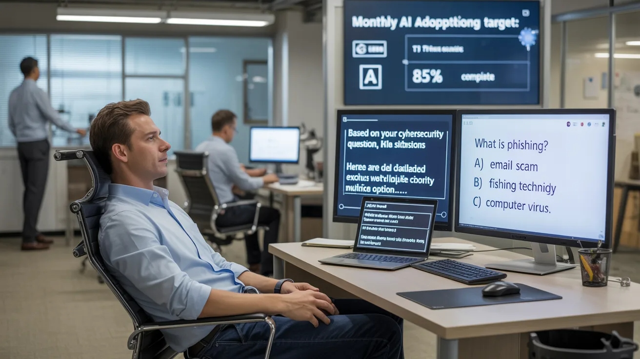 His Company Forced Everyone to Use AI. So He Found a Way to Use It… Without Actually Using It