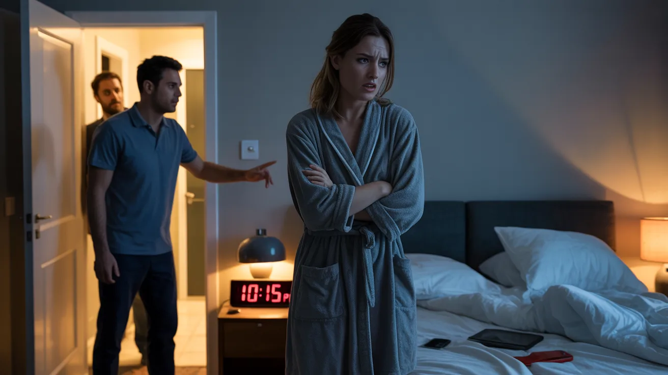 She Decides To Sleep Naked In Protest After Her Husband’s Friend Keeps Barging Into The Bedroom