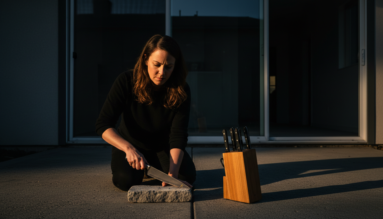 Woman Dulls Her Cheating Exes Knives To Create A Sensory Hell For The Man Who Feared Sharp Objects