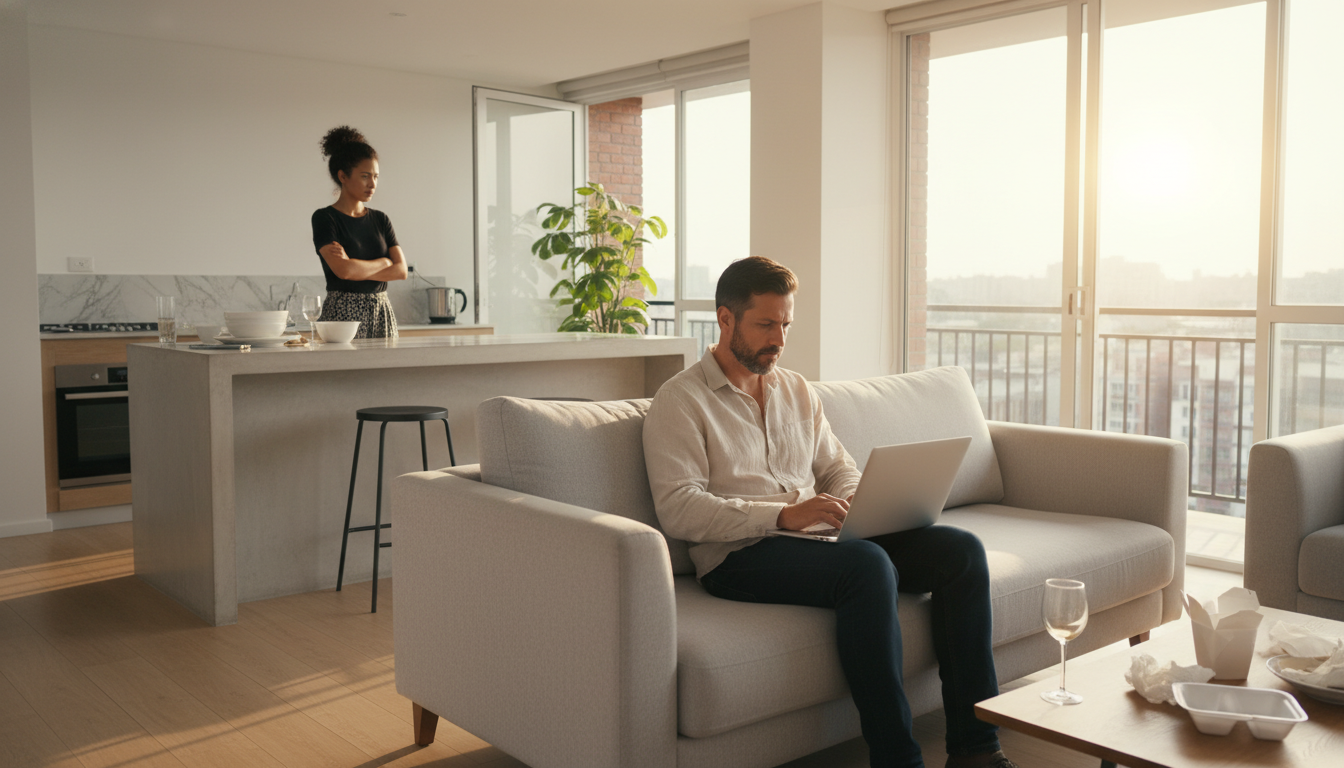 He Retired at 40 and Expected His Wife to Keep Playing House Forever. Now Their “Deal” Is Falling Apart