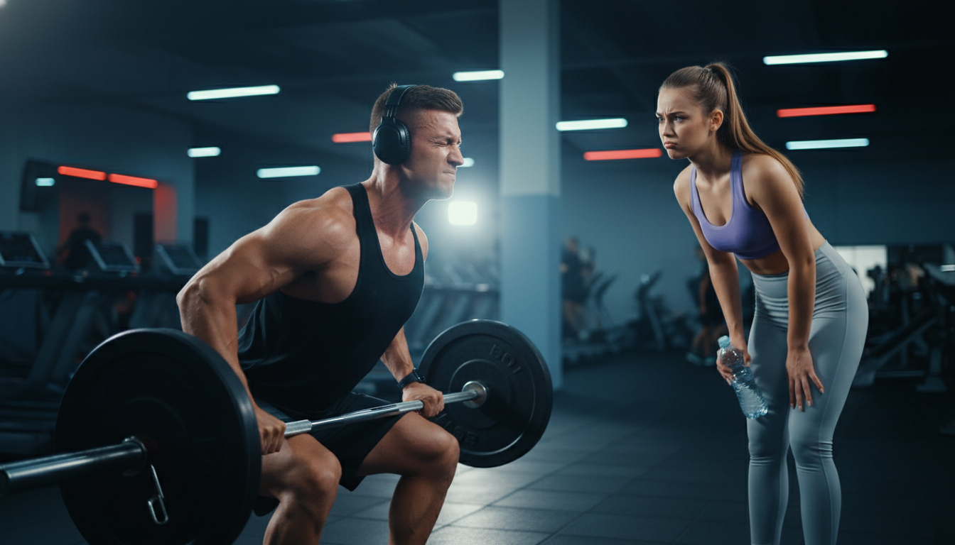 Stranger Makes A Passive Aggressive Remark After Failing To Start A Conversation In The Weight Room