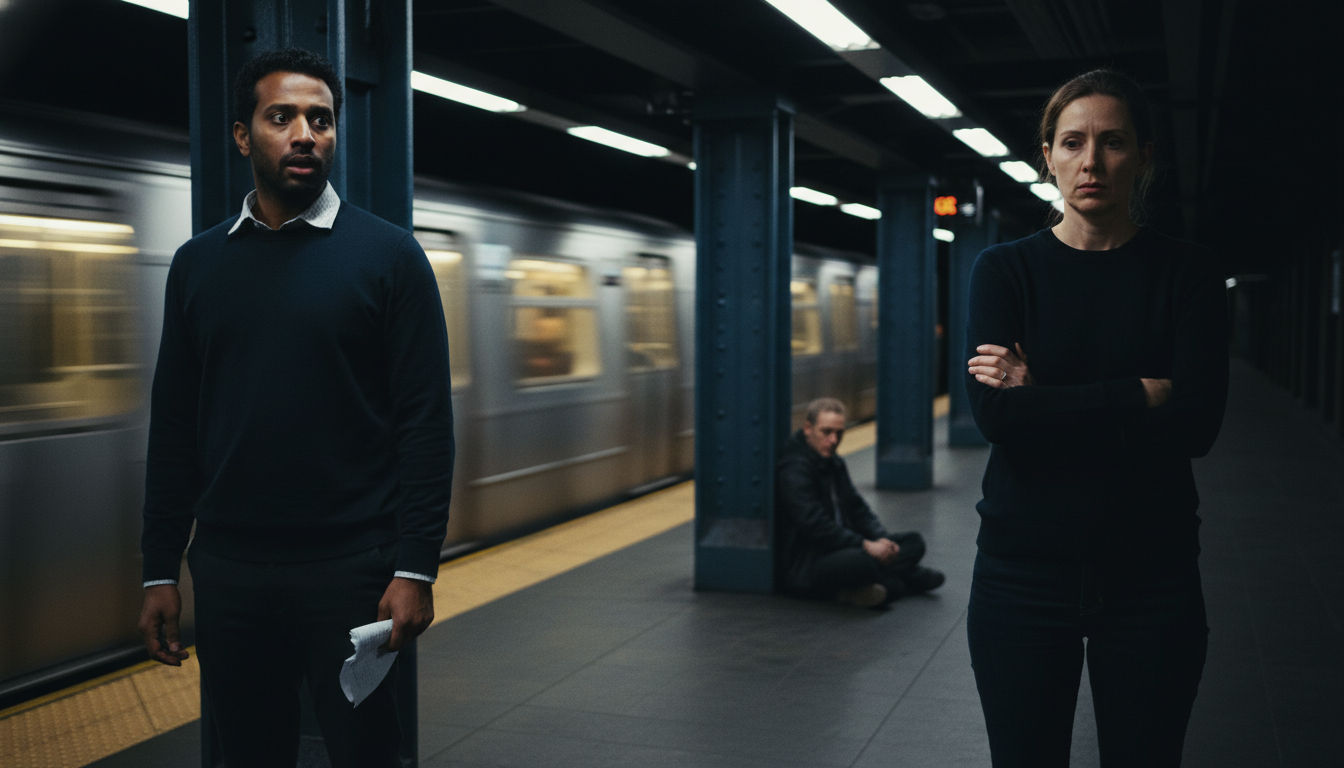 Man Confronting a Racist on the Subway Instead of Staying Silent to Please Wife