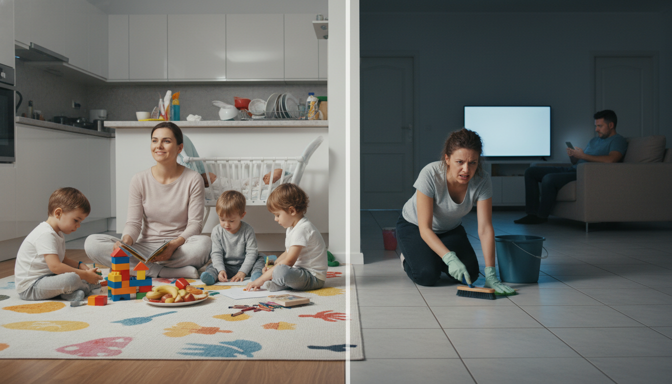Woman Branded Selfish For Watching Five Children While Her Overwhelmed Cousin Cleaned The House Woman Branded Selfish For Watching Five Children While Her Overwhelmed Cousin Cleaned The House