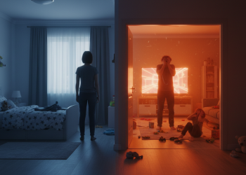 Mom Refuses To Clean Up The Mess After Her Husband Ignored Her Advice And Overstimulated Their Child