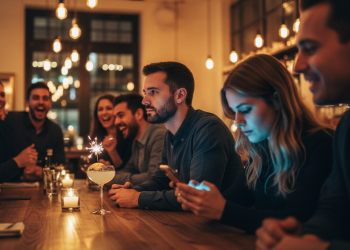 Man Leaving Birthday Dinner After Girlfriend Spent the Whole Night Texting Someone Else