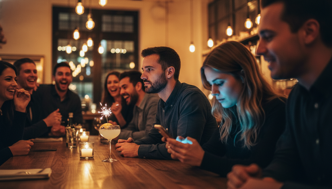 Man Leaving Birthday Dinner After Girlfriend Spent the Whole Night Texting Someone Else