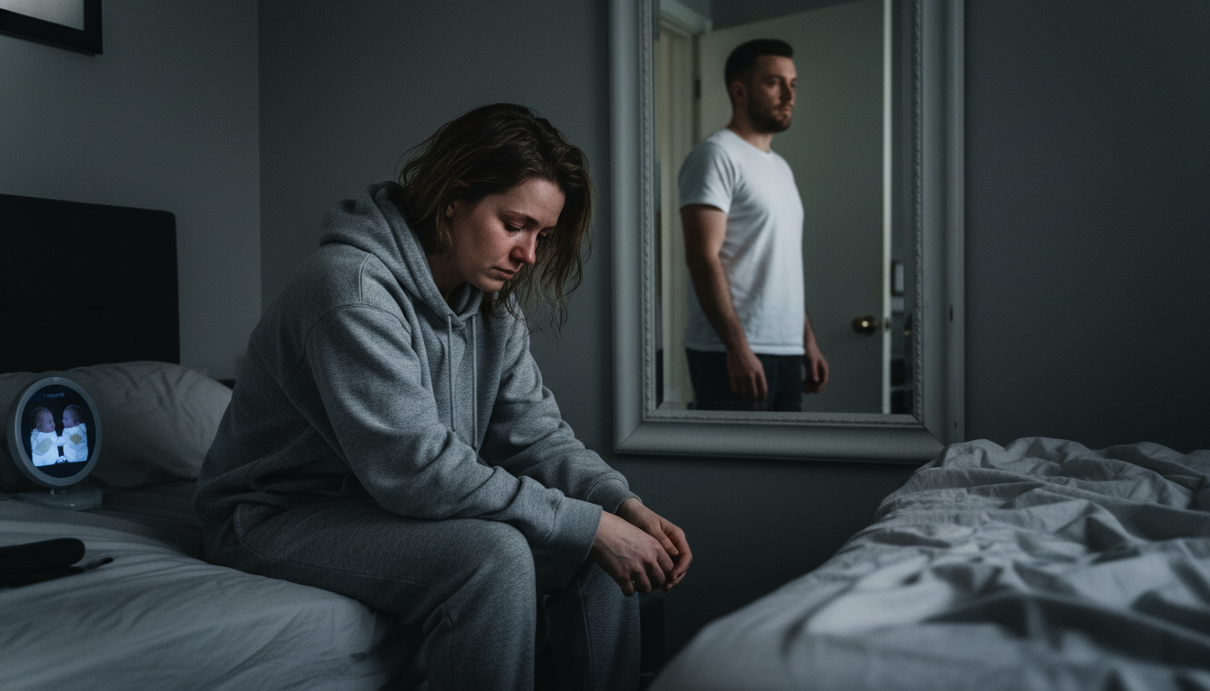 Man Telling Postpartum Wife He Find Women at Work Attractive After She Questioned His Hormones