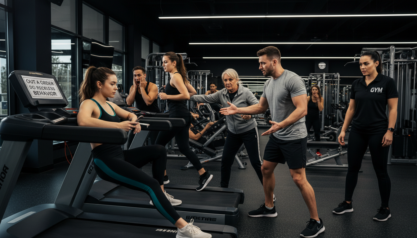 Gym Staff Threatens To Kick Out A Guest After She Refuses To Move From A Machine She Was Not Using