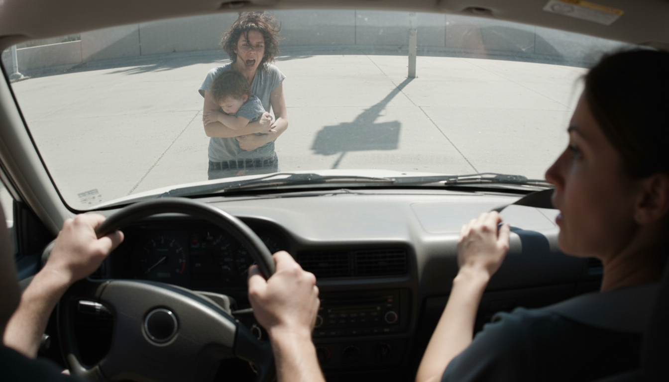 Partner Defends A Stressed Mother Against Her Boyfriends Harsh Reaction To A Dangerous Situation